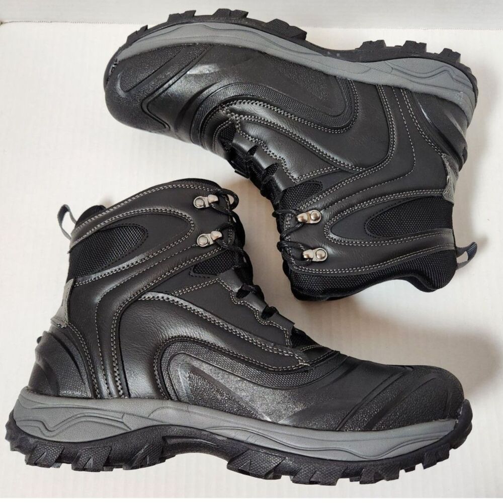 Eddie Bauer Men’s Boots Size 11 Riley Black